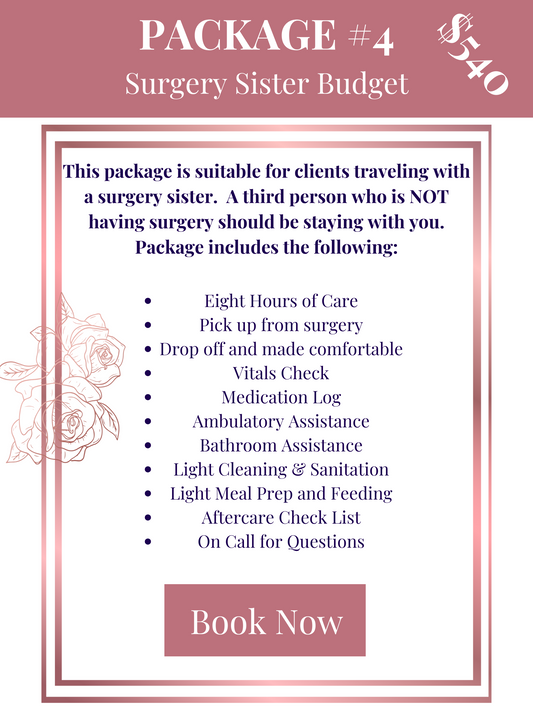 Surgery Sister Budget Private Care Package